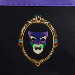 Disney Villains - Evil Queen Scene Lenticular Apple 10” Faux Leather Mini Backpack