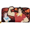 Disney Villains - Gaston Scene 4” Faux Leather Zip-Around Wallet