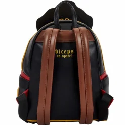 Disney Villains - Gaston Scene Lenticular & Glow in the Dark 10” Faux Leather Mini Backpack