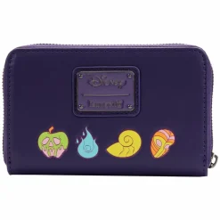Disney Villains - In the Dark 4” Faux Leather Zip-Around Wallet