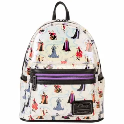 Disney Villains - Iridescent 10" Faux Leather Mini Backpack
