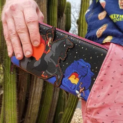 Disney Villains - Jafar Scene 4” Faux Leather Zip-Around Wallet