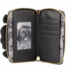 Disney Villains - Lady Tremaine, Anastasia & Drizella Scene 4” Faux Leather Zip-Around Wallet