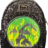 Disney Villains - Maleficent Snow Globe 10" Faux Leather Mini Backpack