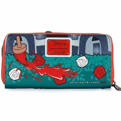 Disney Villains - Queen of Hearts Scene 4” Faux Leather Zip-Around Wallet