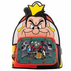 Disney Villains - Queen of Hearts Scene 10” Faux Leather Mini Backpack