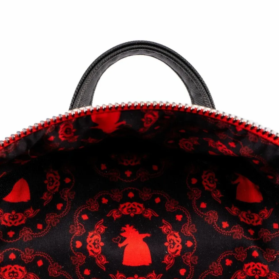 Disney Villains - Queen of Hearts Scene 10” Faux Leather Mini Backpack