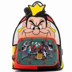 Disney Villains - Queen of Hearts Scene 10” Faux Leather Mini Backpack