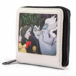 Disney Villains - Villains Club Polaroid 4” Faux Leather Zip-Around Wallet