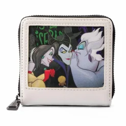 Disney Villains - Villains Club Polaroid 4” Faux Leather Zip-Around Wallet