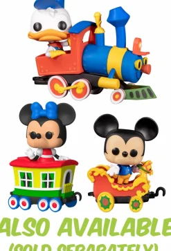Disneyland: 65th Anniversary - Minnie Mouse on Casey Jr. Circus Train Attraction Pop! Vinyl Figure