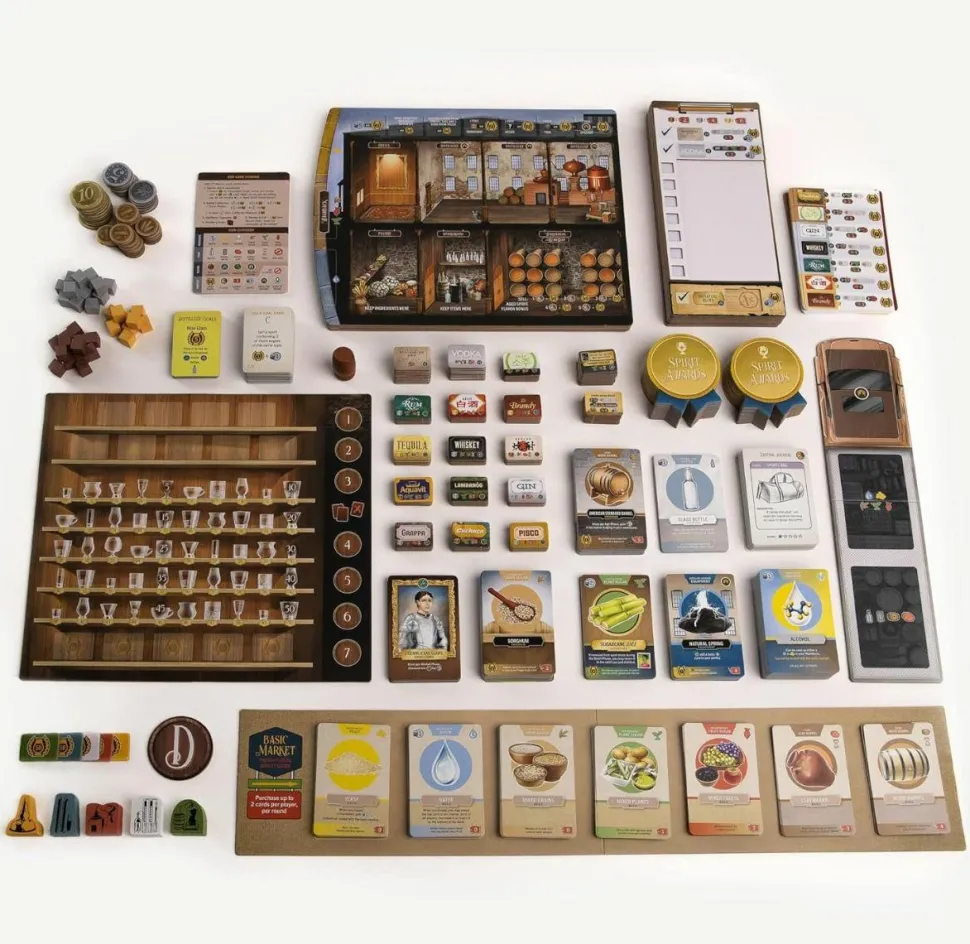 Distilled - A Spirited Strategy Board Game