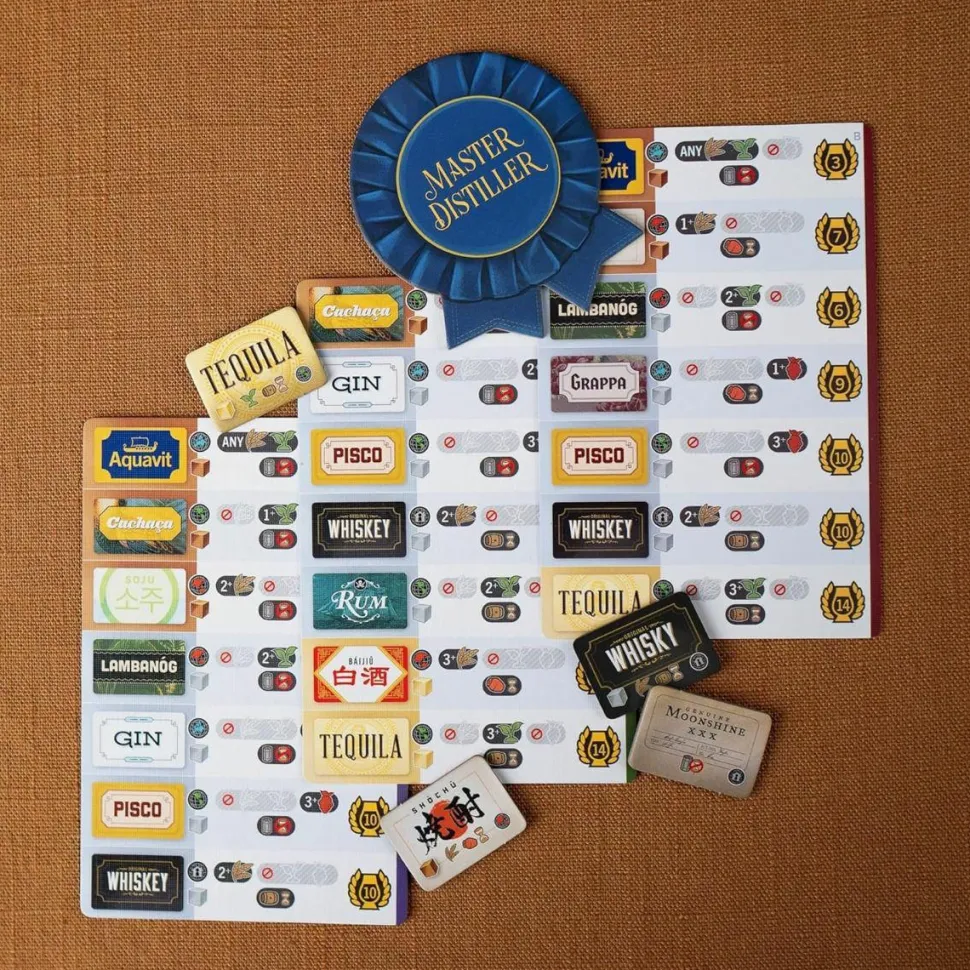 Distilled - A Spirited Strategy Board Game