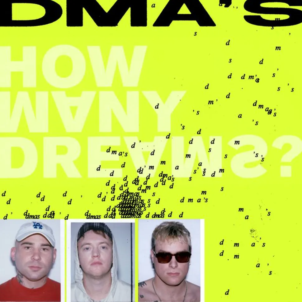 DMA's - How Many Dreams? LP Vinyl Record (Neon Yellow Coloured Vinyl)