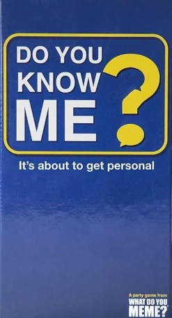 Do You Know Me? - Card Game