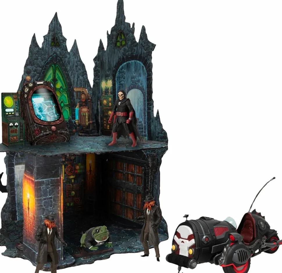Doc Nocturnal - Nocturnal Tower 5 Points 3.75" Scale Action Figure Playset
