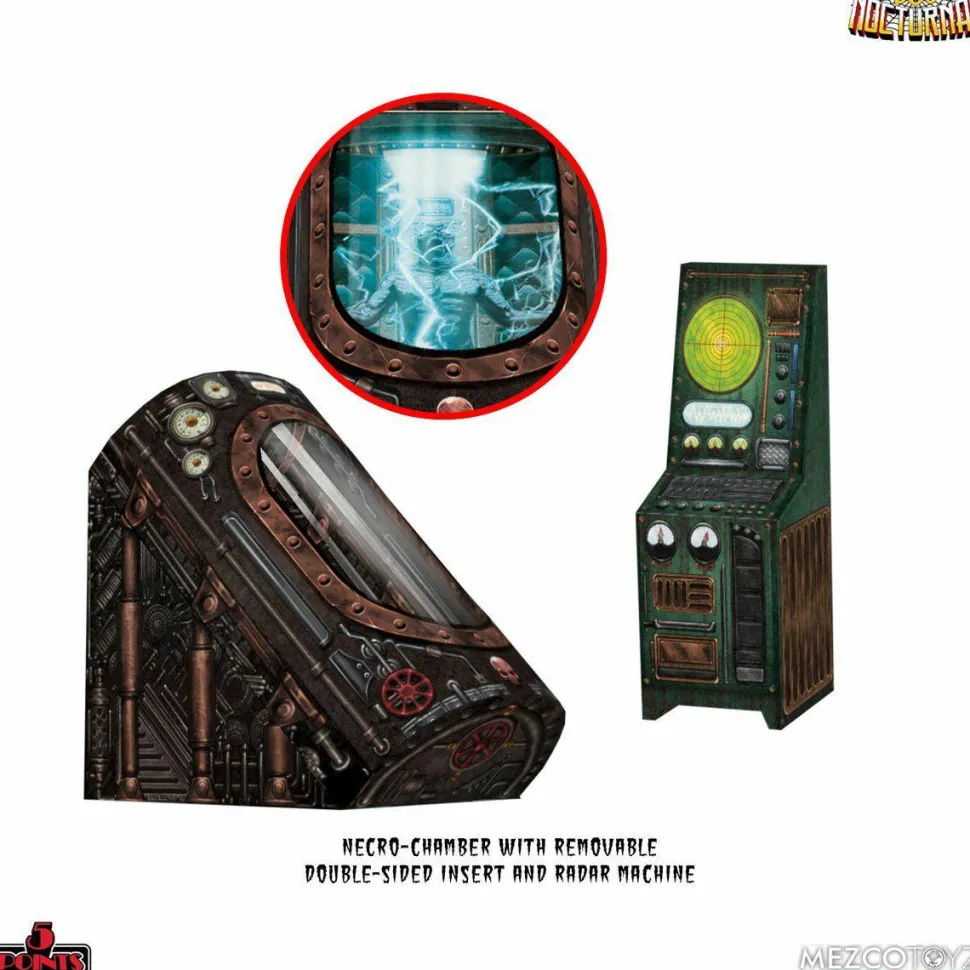 Doc Nocturnal - Nocturnal Tower 5 Points 3.75" Scale Action Figure Playset