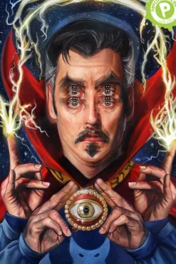 Doctor Strange - Doctor Strange: Open Your Eyes Fine Art Print by Alex Garant