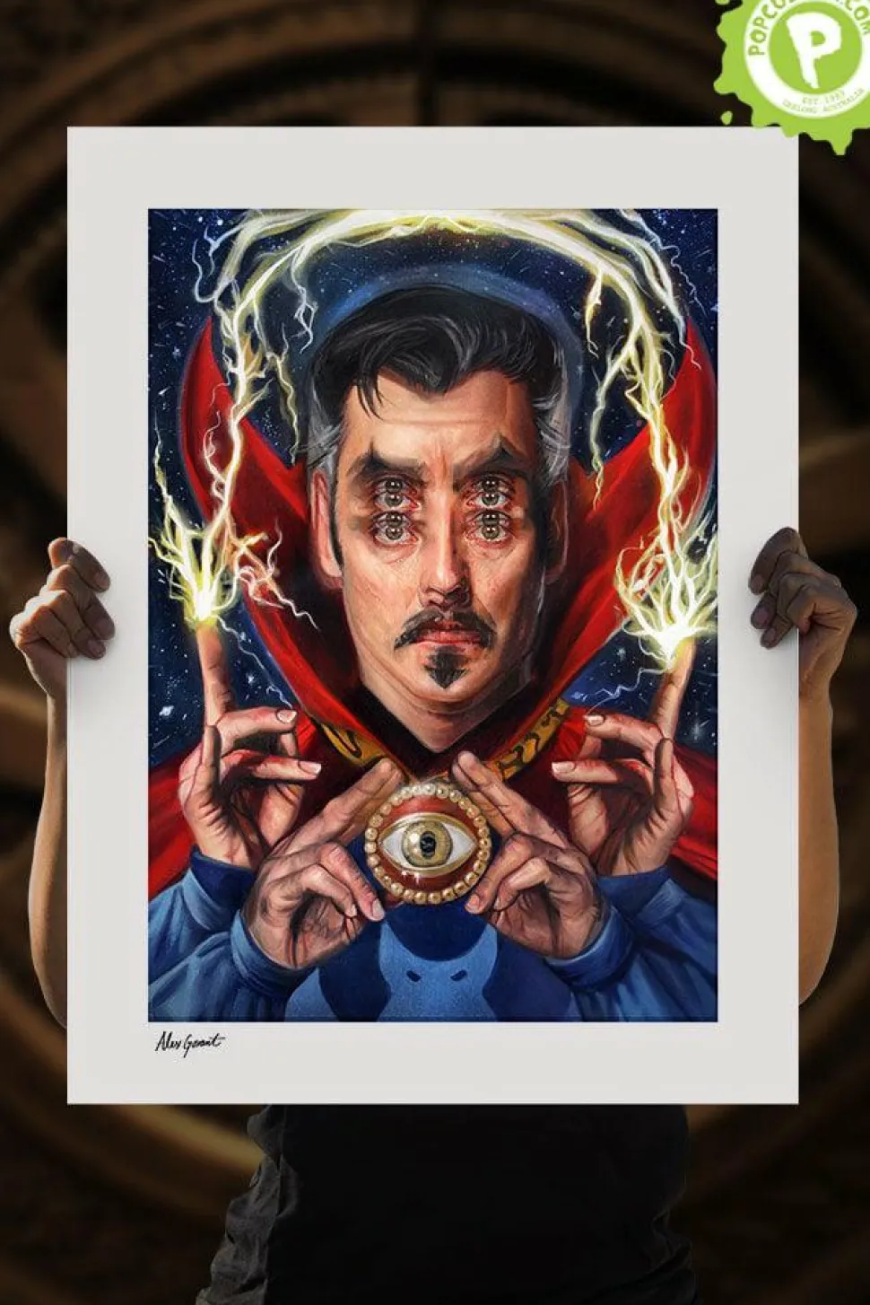 Doctor Strange - Doctor Strange: Open Your Eyes Fine Art Print by Alex Garant