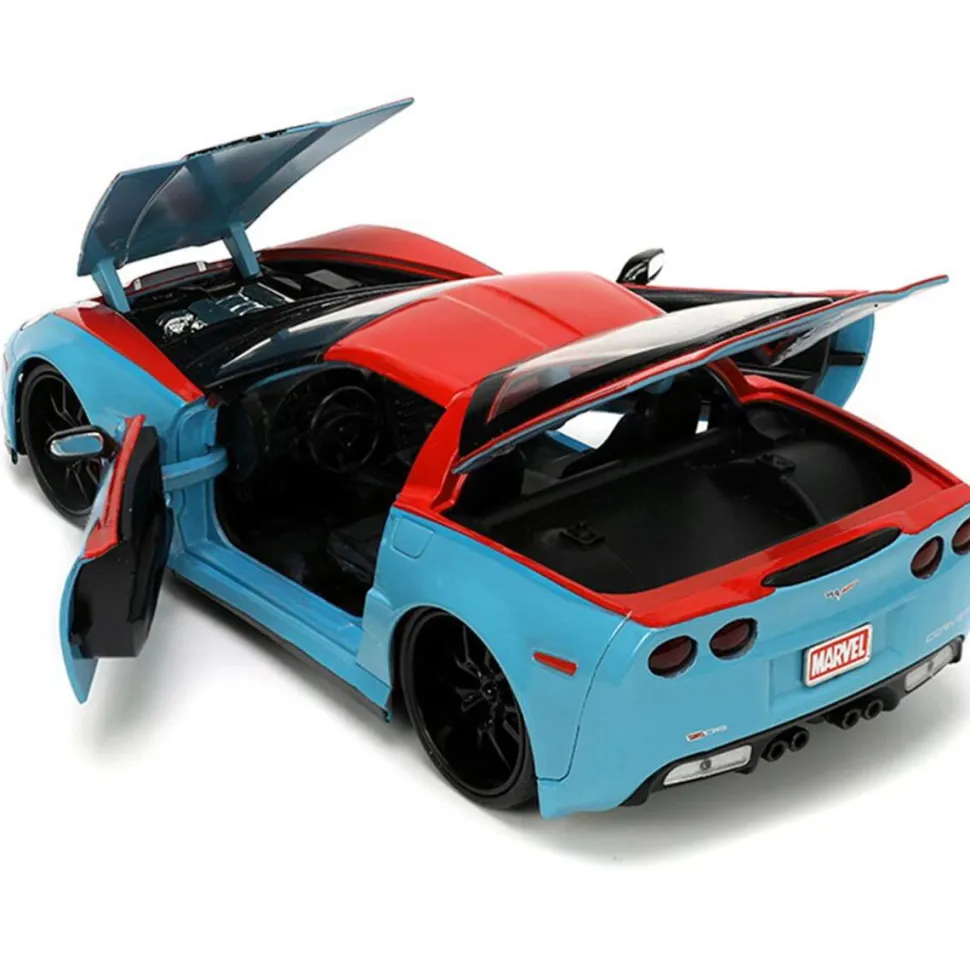 Doctor Strange - Doctor Strange with 2006 Chevrolet Corvette Z06 1/24th Scale Die-Cast Vehicle Replica