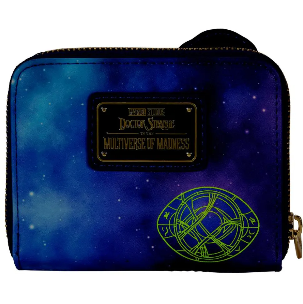 Doctor Strange in the Multiverse of Madness - Multiverse Glow in the Dark 4” Faux Leather Zip-Around Wallet