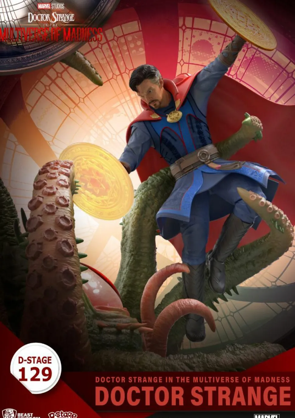 Doctor Strange in the Multiverse of Madness - Doctor Strange vs. Gargantos DS-129 D-Stage 6" Statue