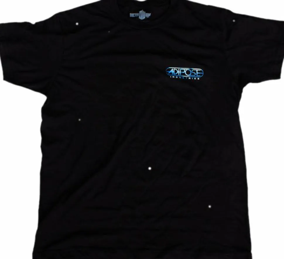 Doctor Who - Adipose Industries Black Male T-Shirt