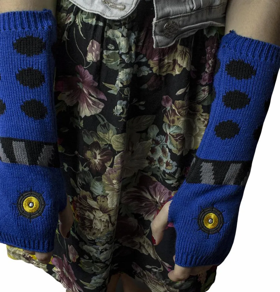 Doctor Who - Blue Dalek Arm Warmers