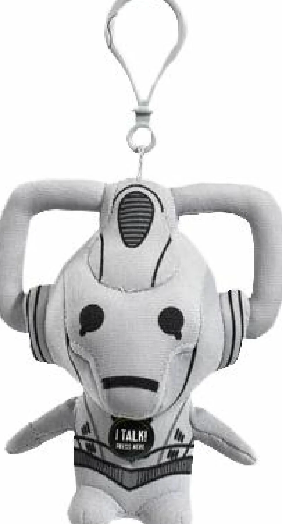 Doctor Who - Cyberman 4" Mini Clip-On Plush