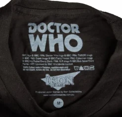 Doctor Who - Dalek Supreme Retro Black Male T-Shirt