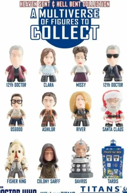 Doctor Who - 12th Doctor Heaven Sent & Hell Bent Titans Vinyl Mini Figure Display Box (20 Units)