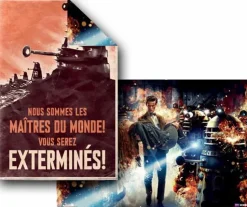 Doctor Who - 11th Doctor Rescues Amy Pond / Daleks Exterminate! Poster (378)