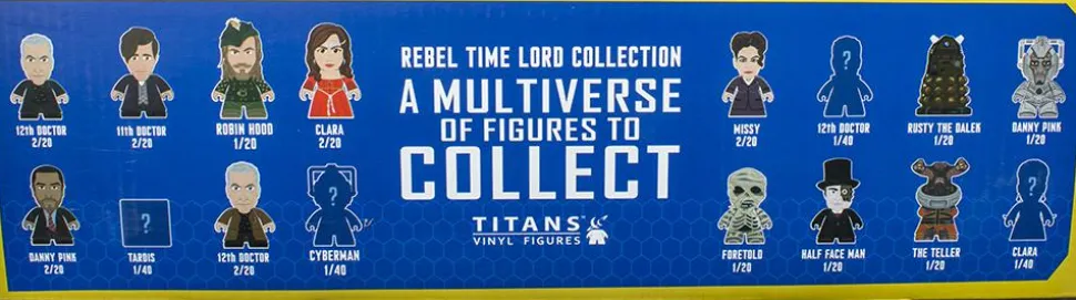 Doctor Who - The Rebel Time Lord Titans Mini Figures Blind Box