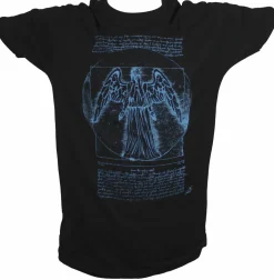 Doctor Who - Vitruvian Weeping Angel Male T-Shirt