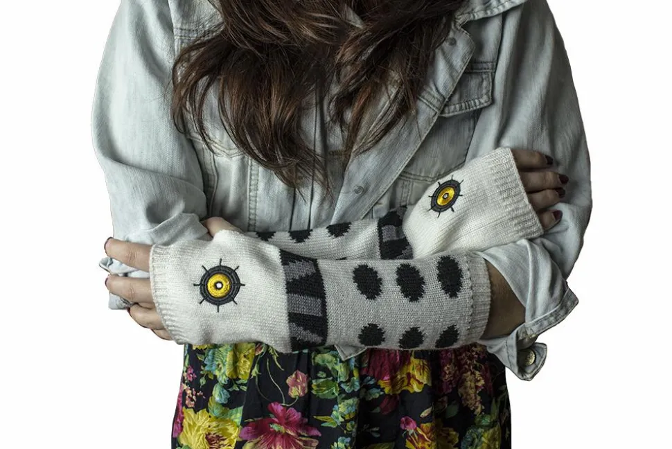 Doctor Who - White Dalek Arm Warmers