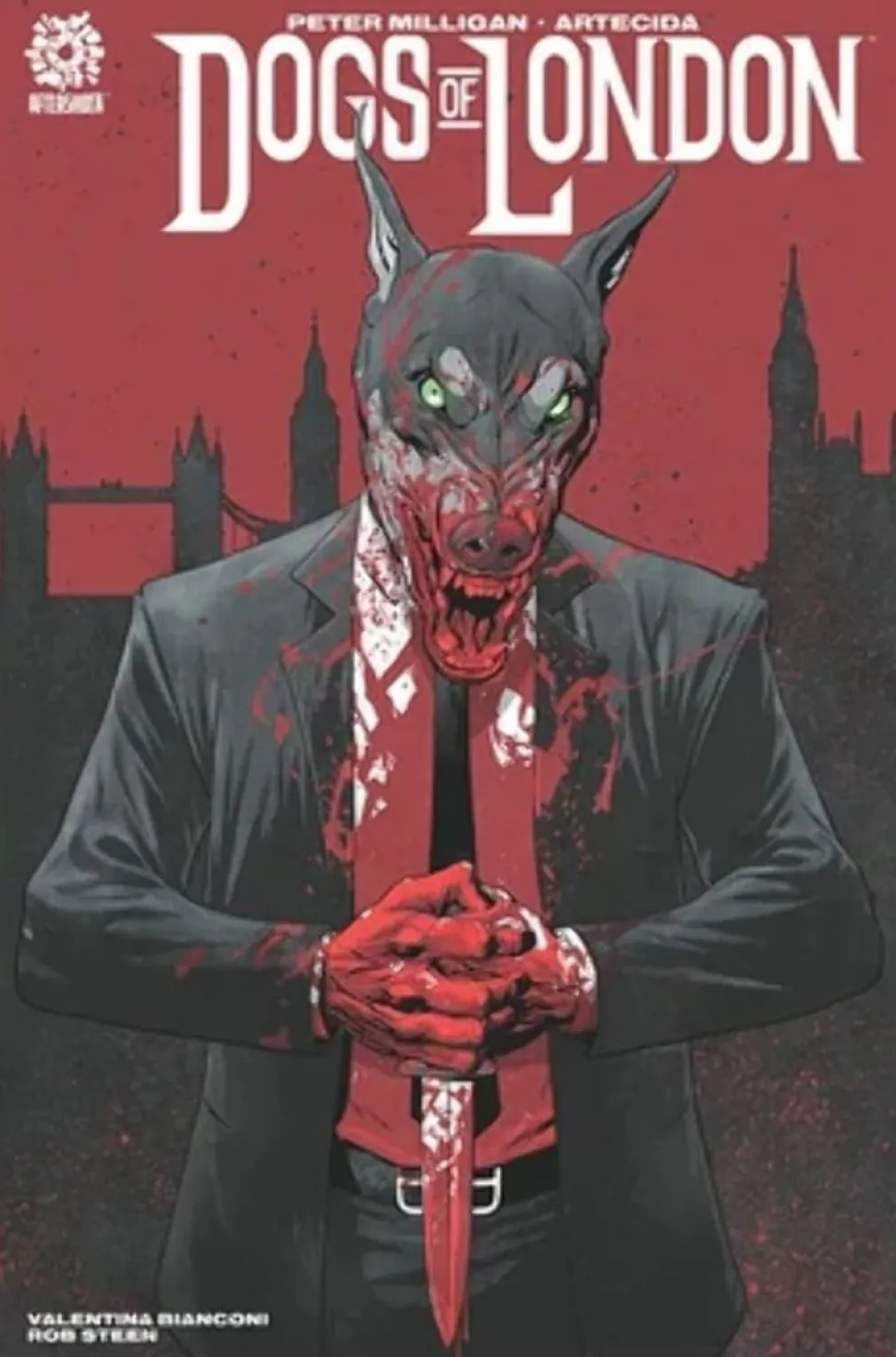 Dogs of London by Peter Milligan Trade Paperback Book