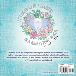 Dolly Parton - An Unofficial Colouring Book: Be A Diamond: Decades of Dolly Parton's Style Paperback Book
