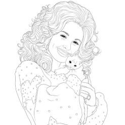 Dolly Parton - An Unofficial Colouring Book: Be A Diamond: Decades of Dolly Parton's Style Paperback Book