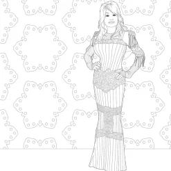 Dolly Parton - An Unofficial Colouring Book: Be A Diamond: Decades of Dolly Parton's Style Paperback Book