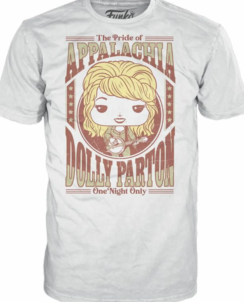 Dolly Parton - Pride of Appalachia Pop! Tees Unisex White T-Shirt