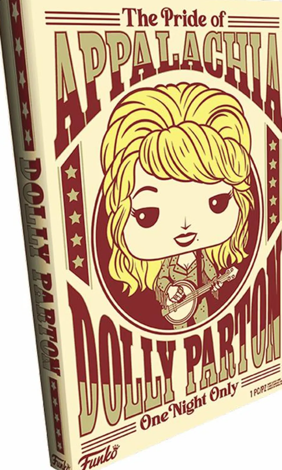 Dolly Parton - Pride of Appalachia Pop! Tees Unisex White T-Shirt
