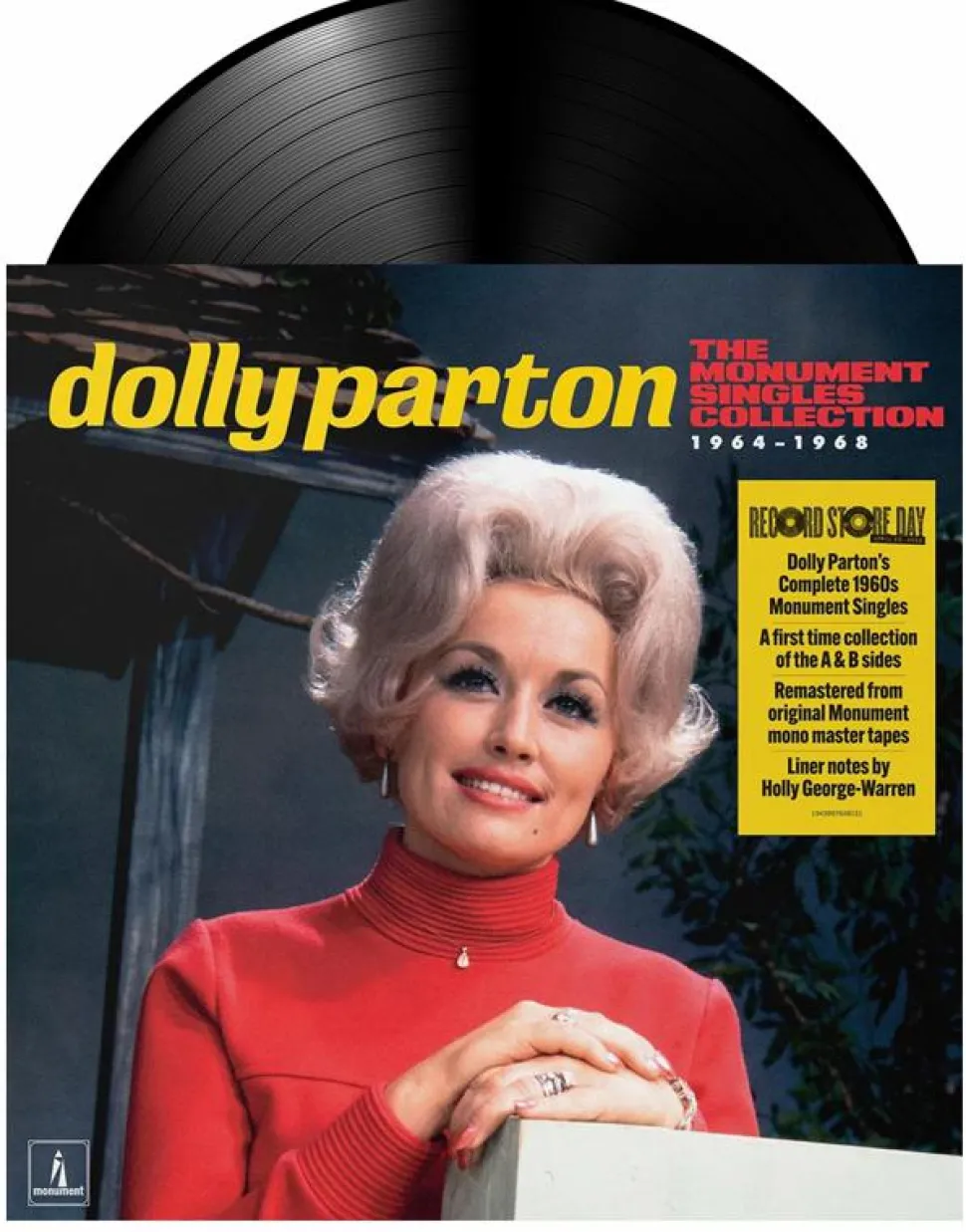 Dolly Parton - The Monument Singles Collection 1964-1968 2xLP Vinyl Record (2023 Record Store Day Exclusive)