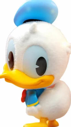 Donald Duck - Donald Duck (Velvet Hair Version) 90th Anniversary Cosbaby (S) Hot Toys Figure