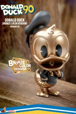 Donald Duck - Donald Duck (Bronze Colour Version) 90th Anniversary Cosbaby (S) Hot Toys Figure