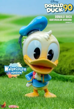 Donald Duck - Donald Duck (Watercolour Version) 90th Anniversary Cosbaby (S) Hot Toys Figure
