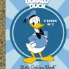 Donald Duck - 3-in-1 Little Golden Book Favorites Hardcover Book