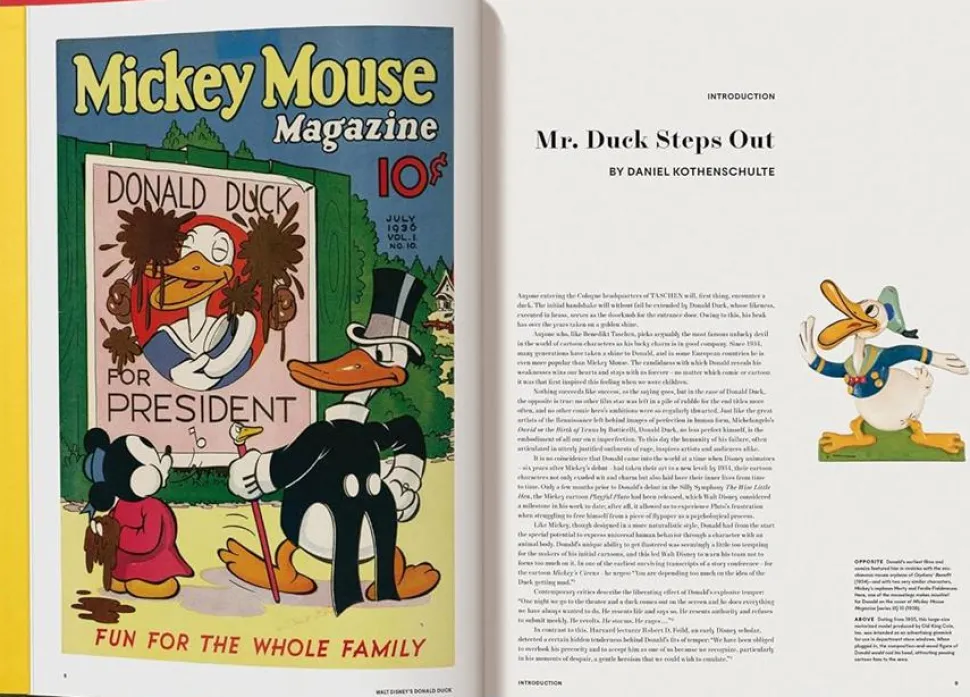 Donald Duck - Walt Disney's Donald Duck: The Ultimate History XXL Edition Hardcover Book