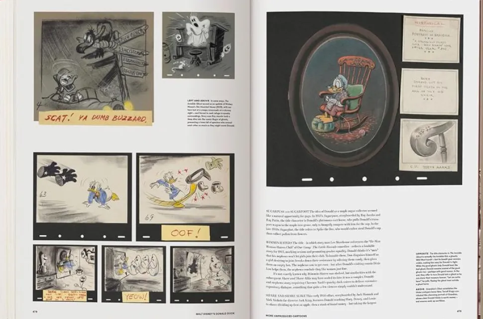 Donald Duck - Walt Disney's Donald Duck: The Ultimate History XXL Edition Hardcover Book