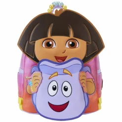 Dora the Explorer - Backpack Cosplay 10" Faux Leather Mini Backpack