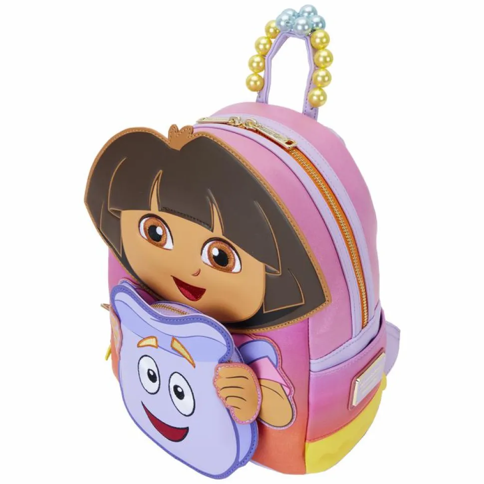 Dora the Explorer - Backpack Cosplay 10" Faux Leather Mini Backpack
